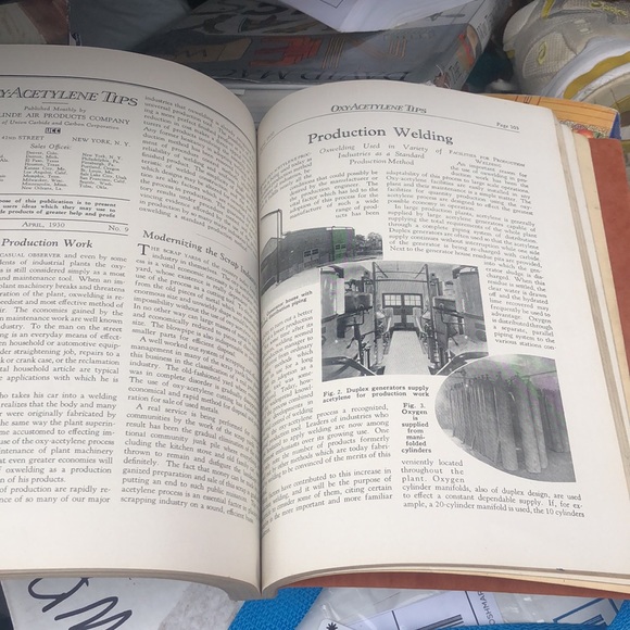THE OXY ACETYLENE WELDOR'S HANDBOOK REFERENCE HOW TO 1929 - Picture 9 of 10
